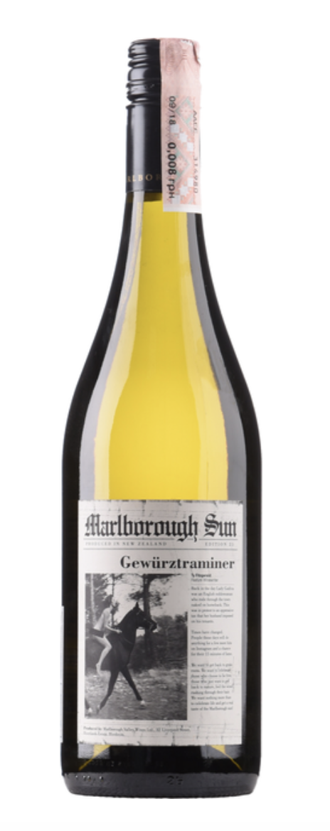 Вино Gewurztraminer dry, Marlborough Sun 0,750 12,5%
